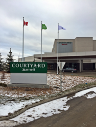 cold lake courtyard marriott exterior alberta opens hotel today